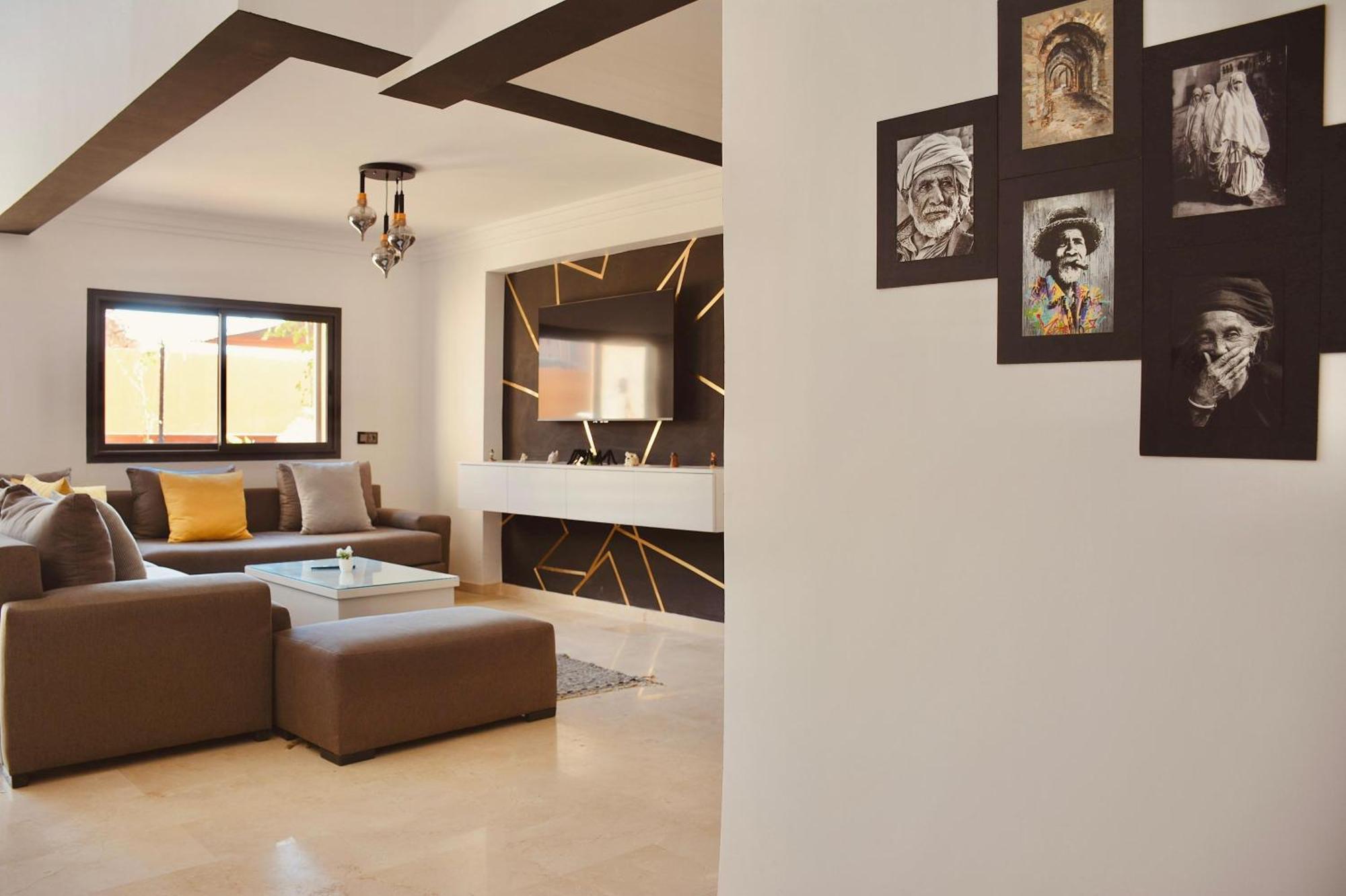 New Duplex- M Avenue , Swimming Pool , Fibre Optique Wifi , Parking , Gueliz Centre Appartement