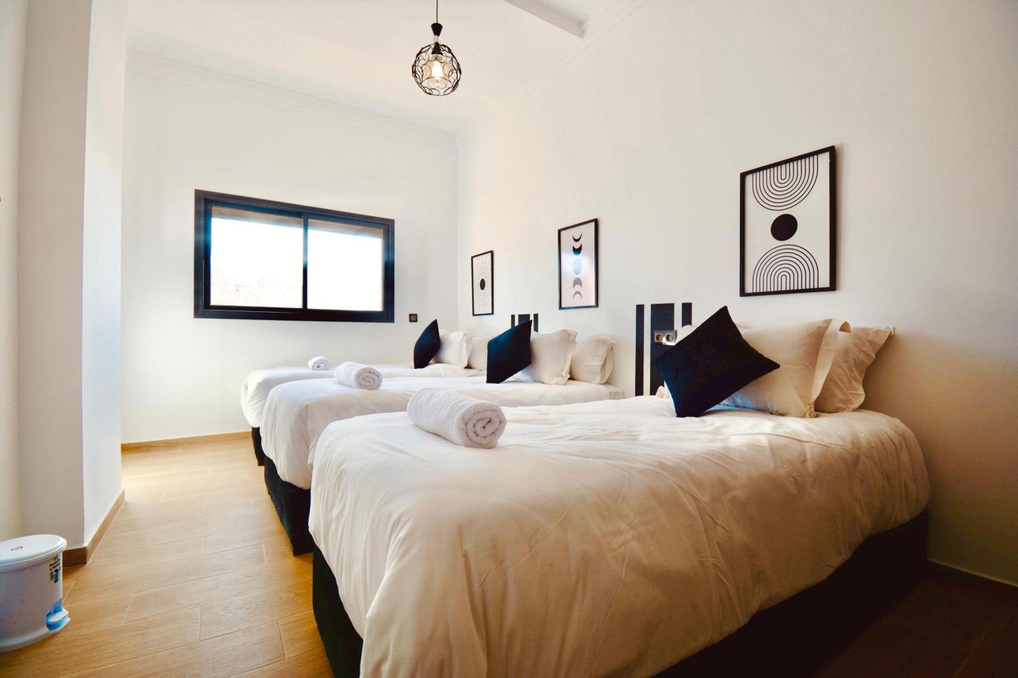 New Duplex- M Avenue , Swimming Pool , Fibre Optique Wifi , Parking , Gueliz Centre Appartement Marrakesh