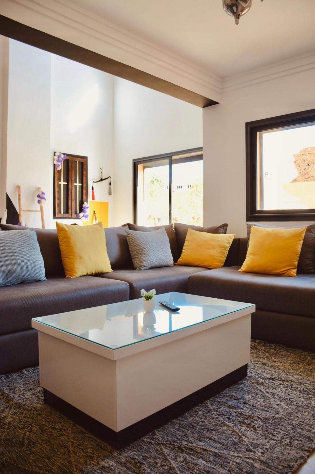 New Duplex- M Avenue , Swimming Pool , Fibre Optique Wifi , Parking , Gueliz Centre Appartement Marrakesh